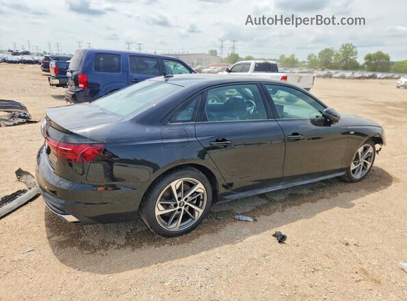 WAUEAAF49MA025320 2021 AUDI A4 Black Հետևի աջ