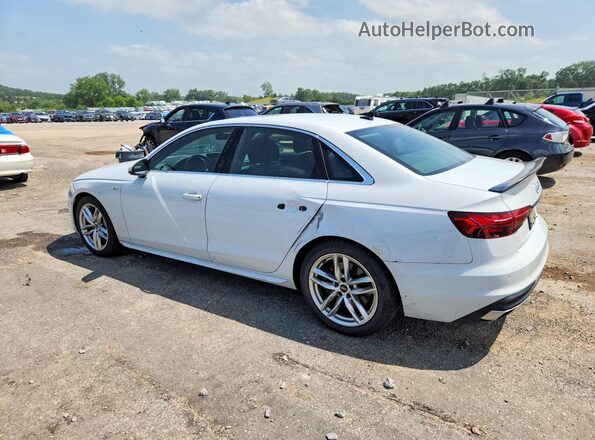 WAUEAAF49NN008527 2022 AUDI A4 White Trasero izquierdo
