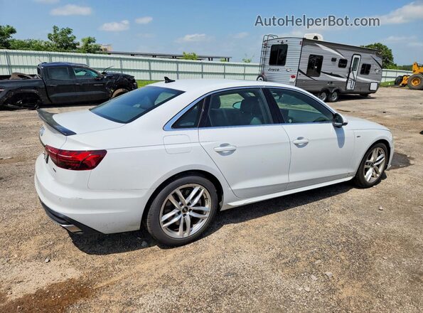WAUEAAF49NN008527 2022 AUDI A4 White Trasero derecho