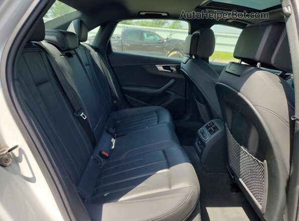 WAUEAAF49NN008527 2022 AUDI A4 White Vista de los asientos traseros