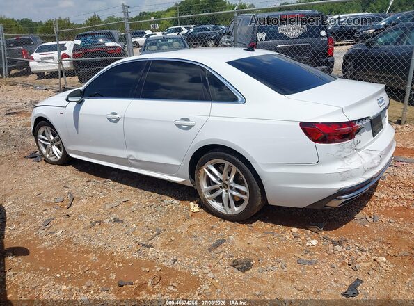 WAUEAAF49PA020400 2023 AUDI A4 White Rear left