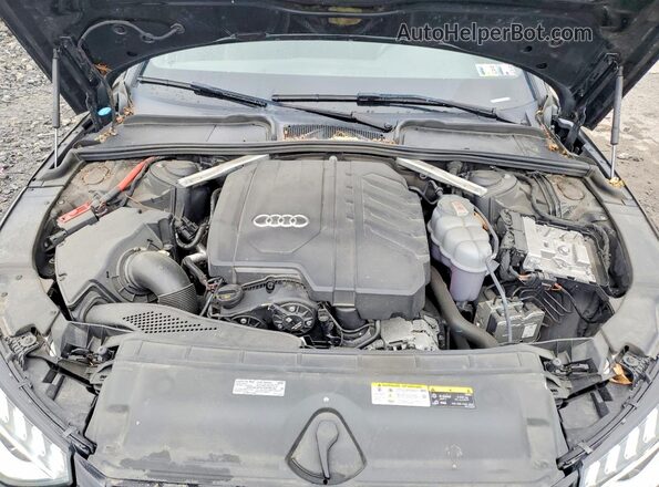 WAUEAAF49PA025788 2023 AUDI A4 Черный Вид задней части салона