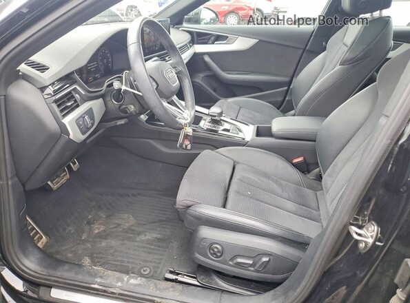 WAUEAAF49PA025788 2023 AUDI A4 Черный Вид салона спереди