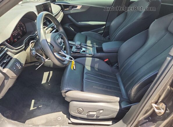 WAUEAAF4XMA039842 2021 AUDI A4 Gray Front interior view