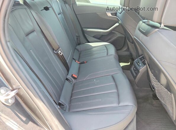 WAUEAAF4XMA039842 2021 AUDI A4 Gray Rear seats view