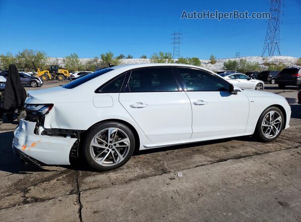 WAUEAAF4XMA065146 2021 AUDI A4 Белый Задняя правая четверть