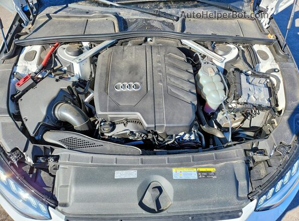WAUEAAF4XMA065146 2021 AUDI A4 Белый Вид задней части салона