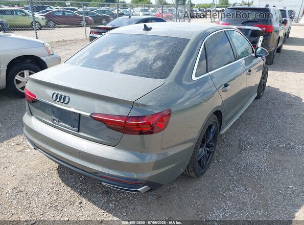 WAUEAAF4XPN000892 2023 AUDI A4 Серый Задняя правая четверть
