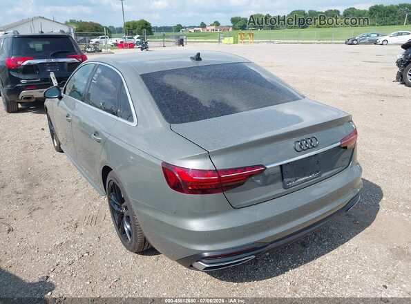 WAUEAAF4XPN000892 2023 AUDI A4 Серый Задняя левая четверть