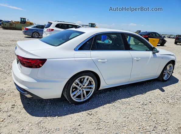 WAUEAAF4XPN011309 2023 AUDI A4 White Հետևի աջ