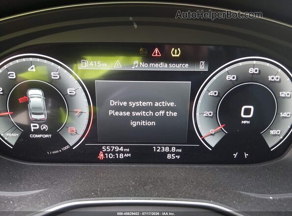 WAUEAAF4XRN015895 2024 AUDI A4 Gray უკანა სავარძლების ხედი