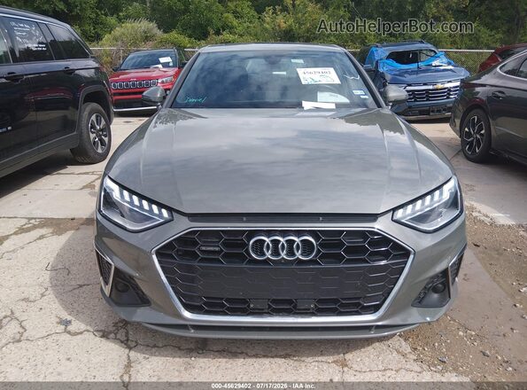 WAUEAAF4XRN015895 2024 AUDI A4 Gray ხელსაწყოთა პანელის ხედი