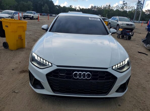 WAUEABF45MN003958 2021 AUDI A4 White Front view