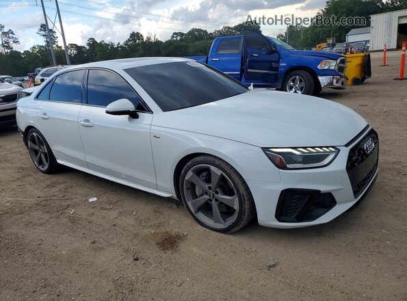 WAUEABF45MN003958 2021 AUDI A4 White Front right