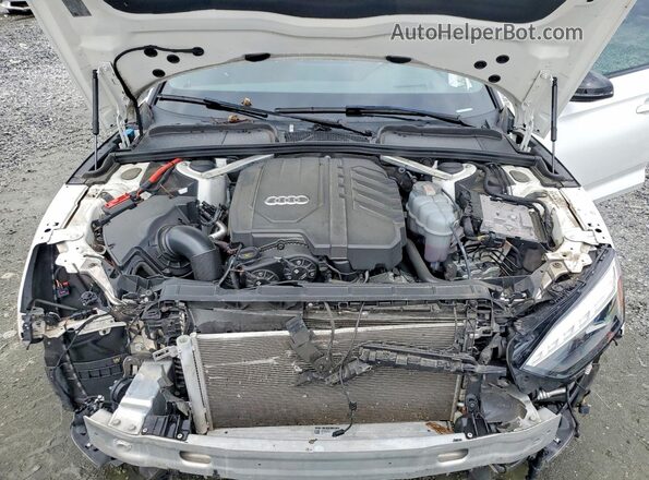 WAUEACF52PA016533 2023 AUDI A5 White Вид задньої частини салону