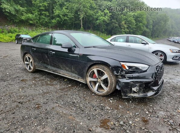 WAUEACF55PA012265 2023 AUDI A5 Black Передня права чверть