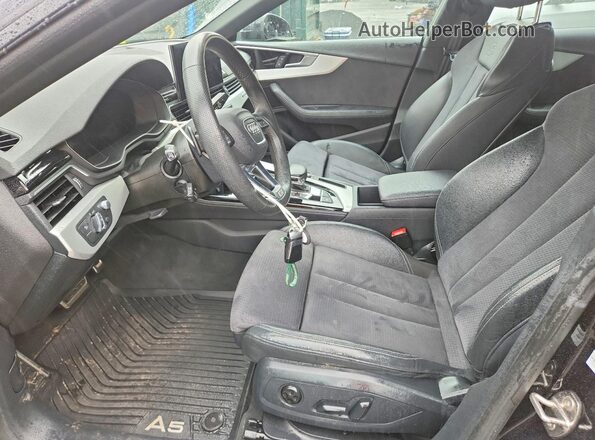 WAUEACF55PA012265 2023 AUDI A5 Black Вид салону спереду