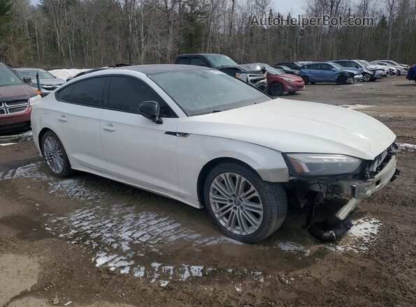 WAUEACF58MA039889 2021 AUDI A5 White Передня права чверть