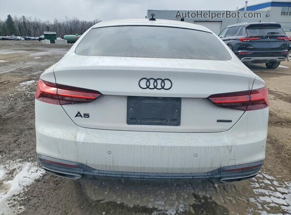 WAUEACF58MA039889 2021 AUDI A5 White Вид ззаду