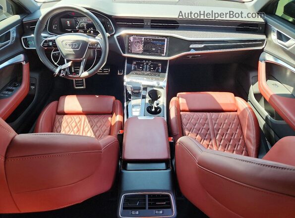 WAUEFBF26SN046315 2025 AUDI S6 Black Widok deski rozdzielczej