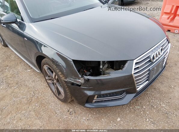 WAUENAF40HN002284 2017 AUDI A4 Черный Вид спереди