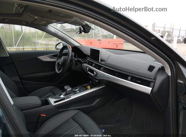 WAUENAF40HN002284 2017 AUDI A4 Черный Вид салона спереди