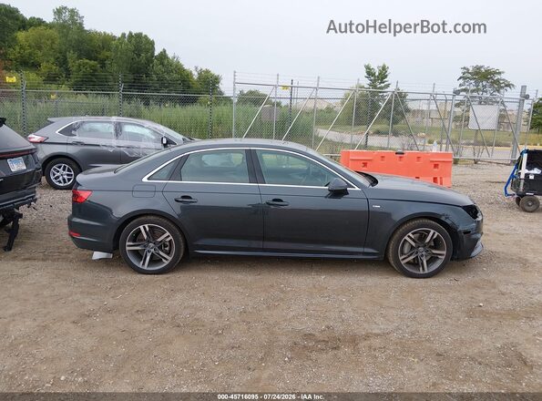 WAUENAF40HN002284 2017 AUDI A4 Черный Вид задней части салона