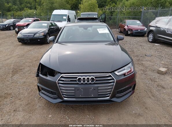 WAUENAF40HN002284 2017 AUDI A4 Черный Вид щитка приборов