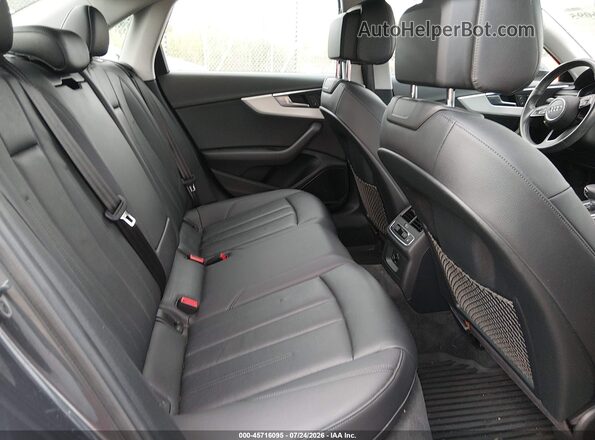 WAUENAF40HN002284 2017 AUDI A4 Черный Вид наклейки с VIN-кодом