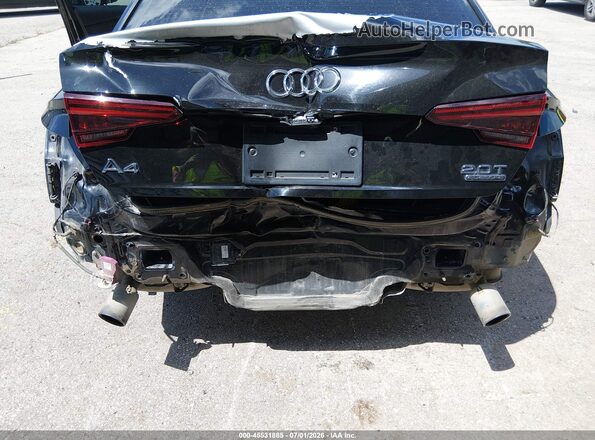 WAUENAF40JA166809 2018 AUDI A4 Black Vista frontal