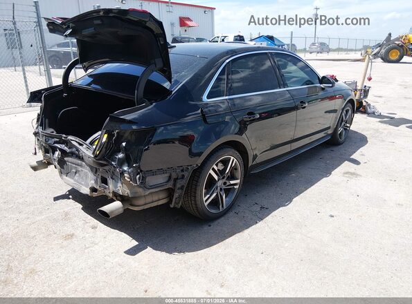WAUENAF40JA166809 2018 AUDI A4 Black Trasero derecho