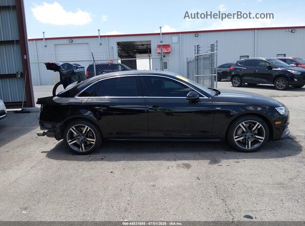 WAUENAF40JA166809 2018 AUDI A4 Black Vista interior trasera