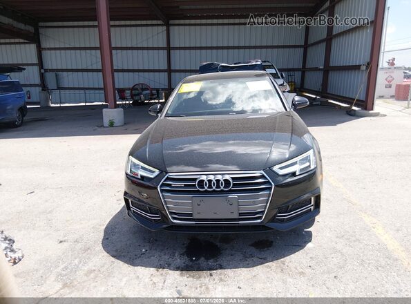 WAUENAF40JA166809 2018 AUDI A4 Black Vista del cuadro de instrumentos