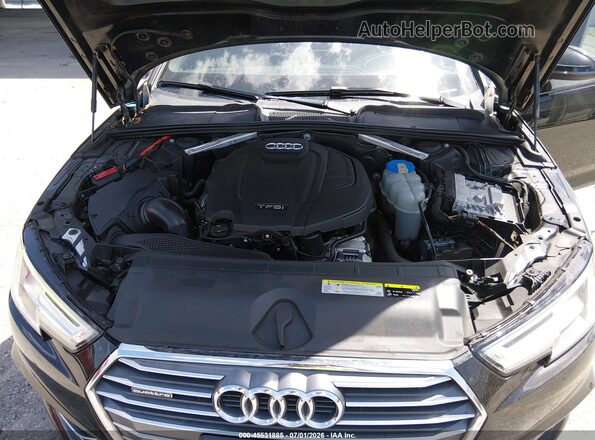 WAUENAF40JA166809 2018 AUDI A4 Black Vista trasera