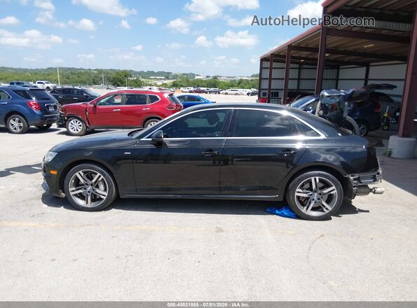 WAUENAF40JA166809 2018 AUDI A4 Black Vista interior de 360 grados
