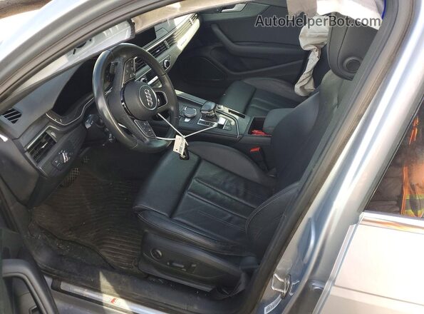 WAUENAF40JN002582 2018 AUDI A4 Gray Vista interior delantera