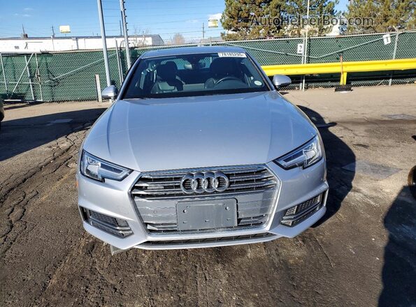 WAUENAF40JN002582 2018 AUDI A4 Gray Vista frontal