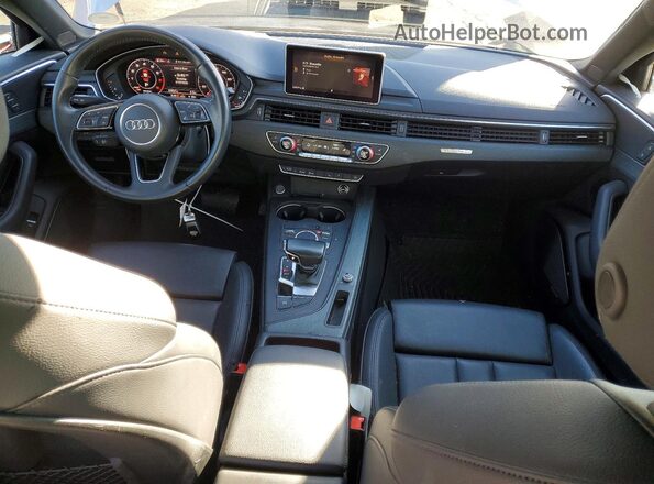 WAUENAF40JN002582 2018 AUDI A4 Gray Vista del salpicadero