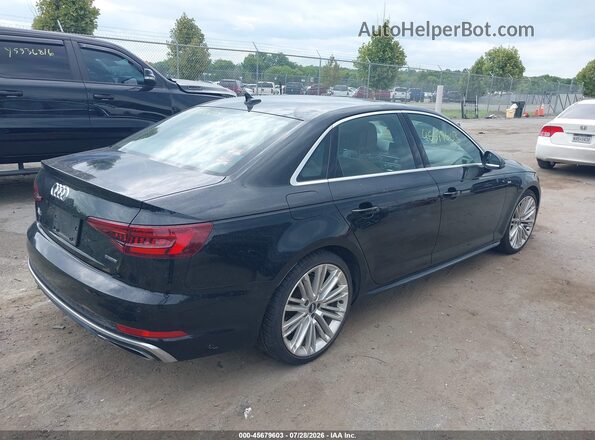 WAUENAF40KA035459 2019 AUDI A4 Black Задня права чверть