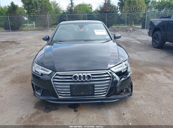 WAUENAF40KA035459 2019 AUDI A4 Black Вид щитка приладів