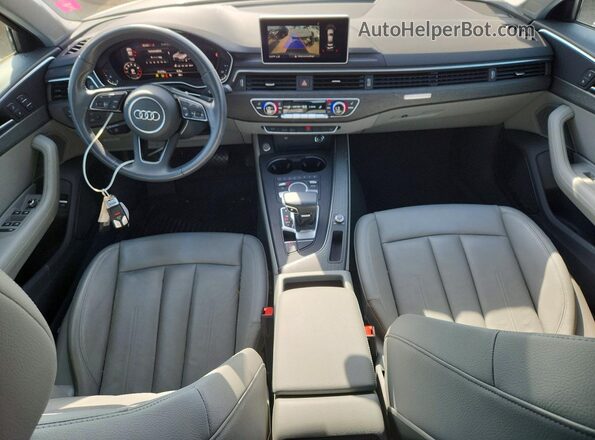 WAUENAF40KA116560 2019 AUDI A4 Silver Widok deski rozdzielczej