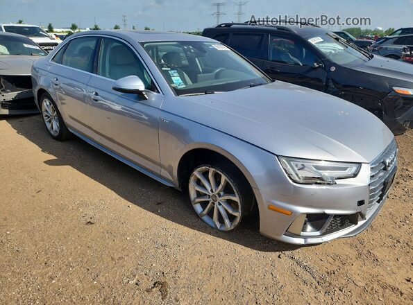 WAUENAF40KA116560 2019 AUDI A4 Silver Przód prawy