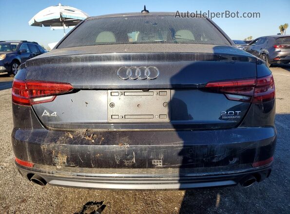 WAUENAF41HN014718 2017 AUDI A4 Black Widok z tyłu