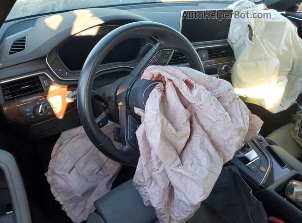 WAUENAF41HN014718 2017 AUDI A4 Black Widok deski rozdzielczej