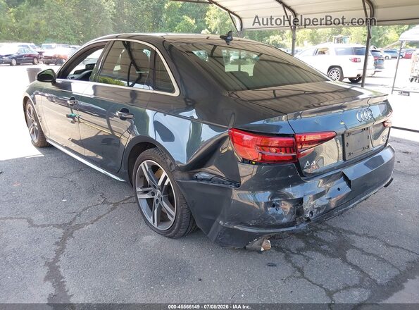 WAUENAF41HN070478 2017 AUDI A4 Gray Задня ліва чверть