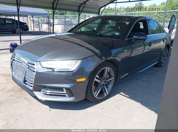 WAUENAF41HN070478 2017 AUDI A4 Gray Передня ліва чверть