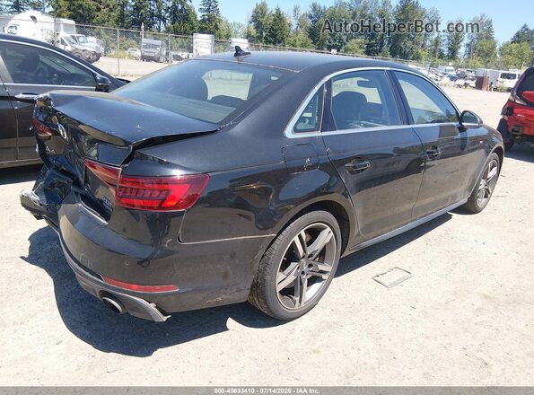 WAUENAF41JA120776 2018 AUDI A4 Black უკანა მარჯვენა