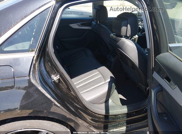 WAUENAF41JA120776 2018 AUDI A4 Black VIN კოდის სტიკერის ხედი