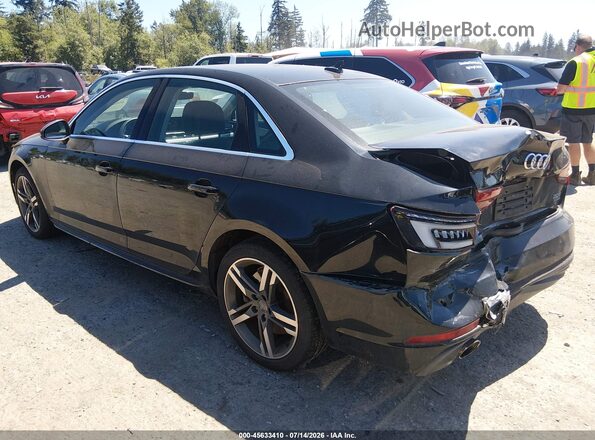 WAUENAF41JA120776 2018 AUDI A4 Black უკანა მარცხენა