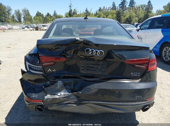 WAUENAF41JA120776 2018 AUDI A4 Black წინა ხედი
